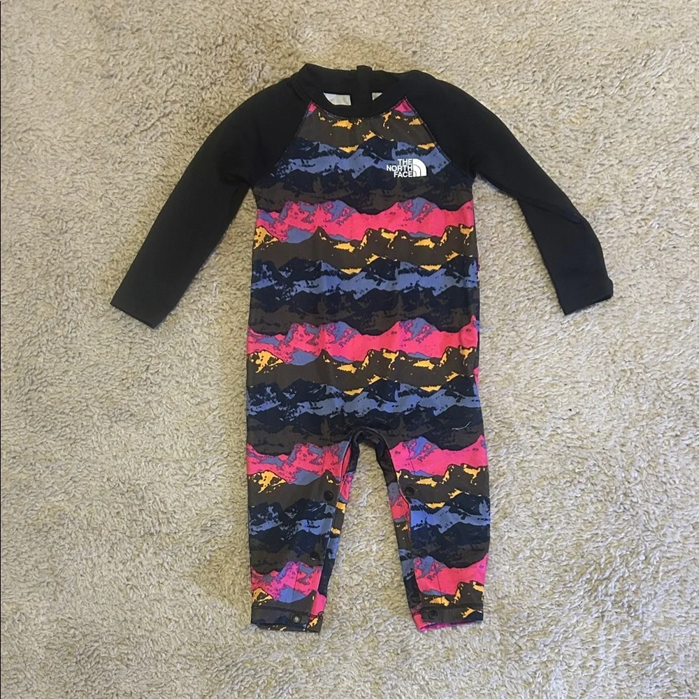 The North Face Kids Colorful Patterned One Piece